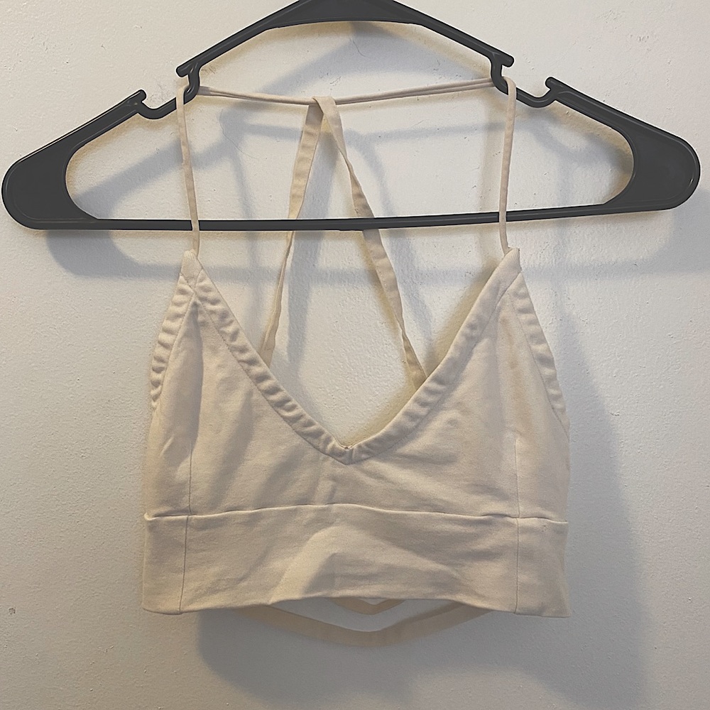 MOVING SALE! 
White sports bra